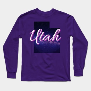 Galactic States - Utah T-Shirt Long Sleeve T-Shirt